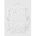 Cycle-Print Vintage Floral Pattern Printing Men‘s Long Sleeve Polo
